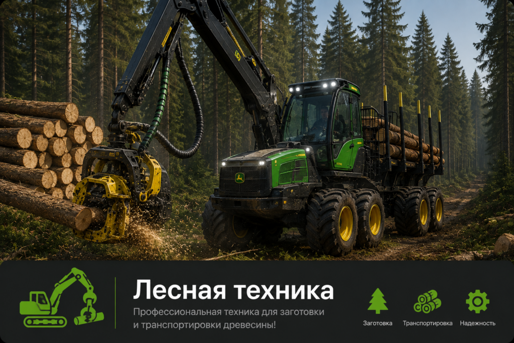 🌲 Лесная техника